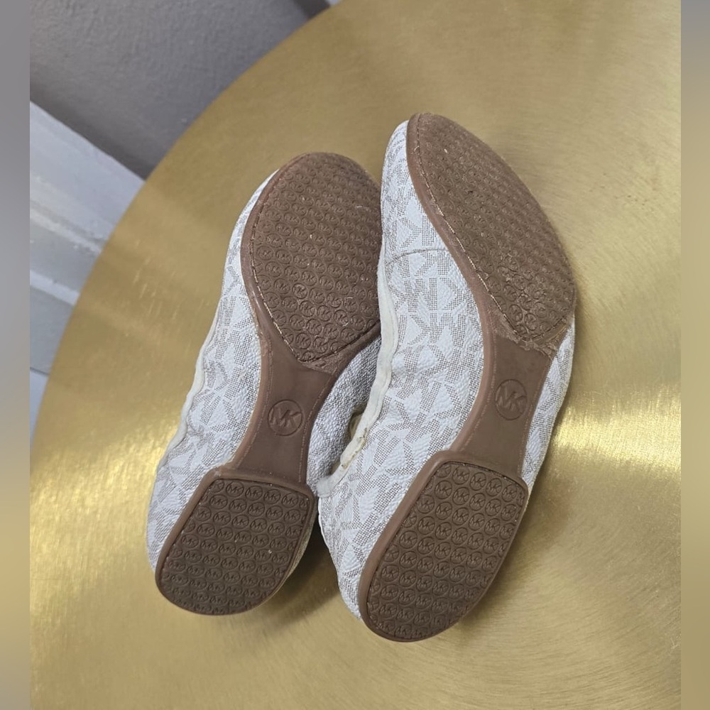 Michael Kors City Logo ballet flats with monogram pattern - Picture 6 of 6